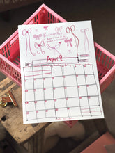 Load image into Gallery viewer, 2027 A4 ‘The Made by Leah Quotes &amp; Doodles Calendar’
