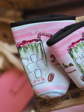 Load image into Gallery viewer, Cutie ‘Matcha Girly’ Coffee Cosy Sleeve
