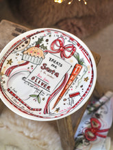 Load image into Gallery viewer, Personalised XL Luxury Christmas Ceramic Plate For Santa
