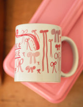 Load image into Gallery viewer, The ‘Coffee Please’ Bows Mug
