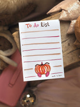 Load image into Gallery viewer, The Cosy Pumpkin Notes Pad
