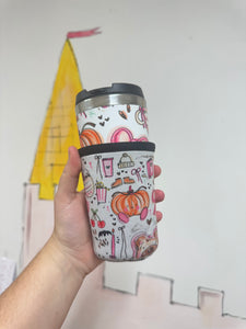 Girly Cosy Season Coffee Cosy Sleeve