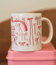 Load image into Gallery viewer, The ‘Coffee Please’ Bows Mug
