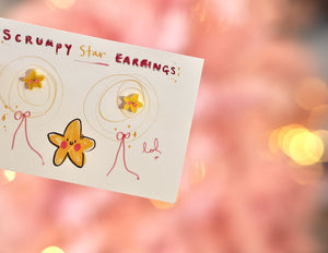 Scrumpy Star Earrings