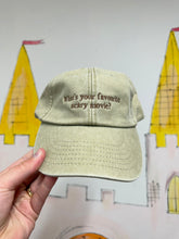 Load image into Gallery viewer, ‘What’s your favourite scary movie?’ Embroidered Cap
