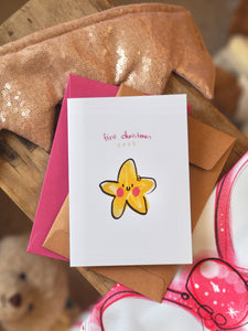 ‘First Christmas 2025’ Star Card