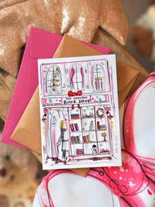 Christmas Book Shop Design