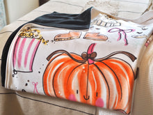 Load image into Gallery viewer, Pre Order Cosy Season Girly Luxury Blanket XL

