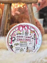 Load image into Gallery viewer, Personalised XL Luxury Christmas Movies Snack Plate
