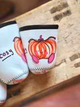 Load image into Gallery viewer, ‘Cosy Up’ Pumpkin Coffee Cosy Sleeve
