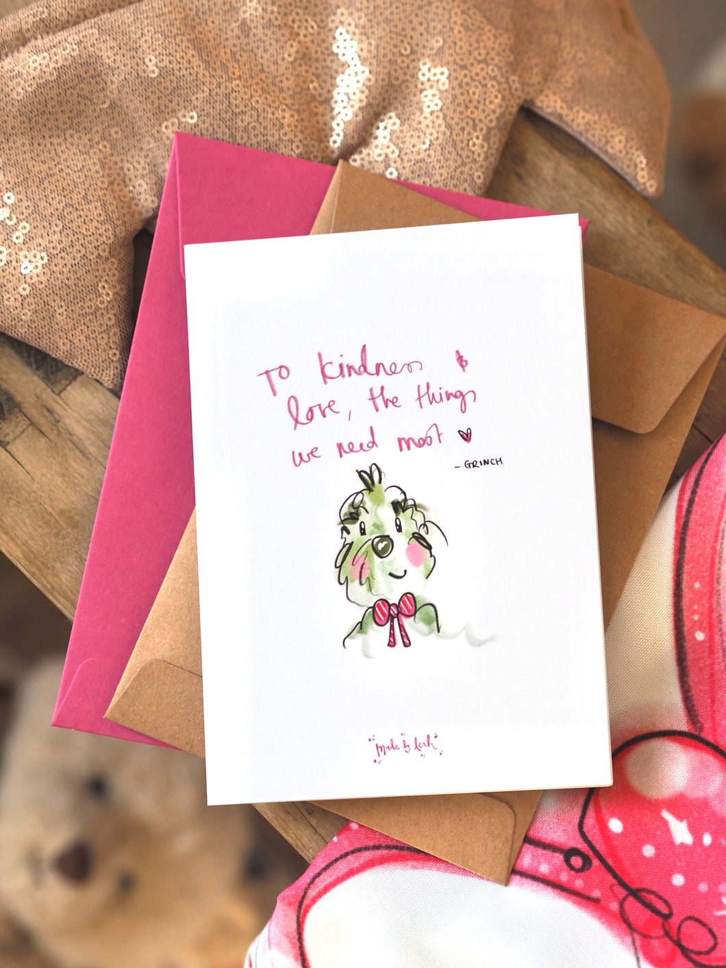 Mr Grinch Kindness Design