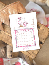 Load image into Gallery viewer, 2026 A5 Girly Positive Desk Calendar
