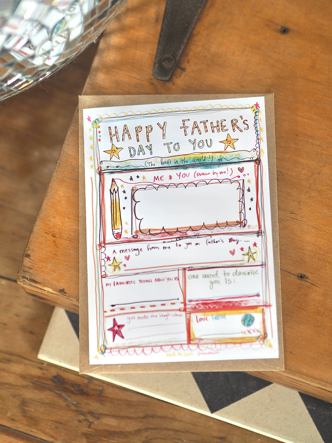 Write Your Own Father's Day Card