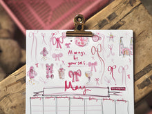 Load image into Gallery viewer, 2027 A4 ‘The Made by Leah Quotes &amp; Doodles Calendar’
