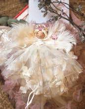 Load image into Gallery viewer, Hand Made Flossy Tree Topper Fairy
