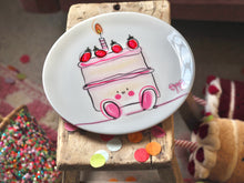 Load image into Gallery viewer, The Ceramic XL Cute Cake Plate
