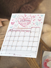 Load image into Gallery viewer, 2026 A4 Quotes &amp; Made by Leah Doodles Calendar
