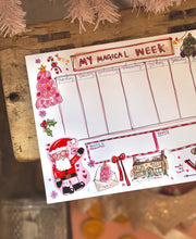 Load image into Gallery viewer, ‘My Magical Week’ A4 Note Pad Planner
