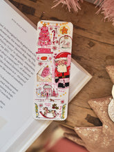 Load image into Gallery viewer, Christmas Pink Doodles Bookmark
