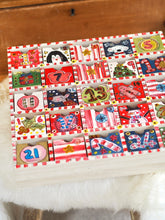 Load image into Gallery viewer, The Hand Painted Classic Christmas Wooden Advent Calendar
