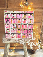 Load image into Gallery viewer, The PRE ORDER Hand Painted Christmas Wooden Advent Calendar
