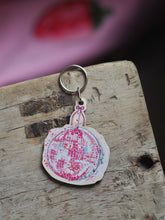Load image into Gallery viewer, Wooden ‘Disco Ball’ Keyring
