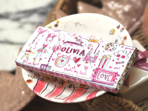 Personalised LOVE Milk Chocolate Bar