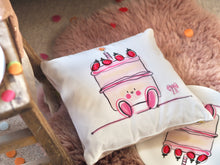 Load image into Gallery viewer, The Cute Cake Cushion 30x30cm
