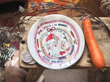 Load image into Gallery viewer, Luxury Santa Christmas Eve Ceramic Plate
