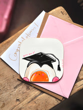 Load image into Gallery viewer, Graduation Egg Coaster
