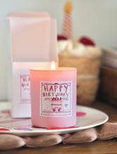 Load image into Gallery viewer, Pink Birthday Cake Candle
