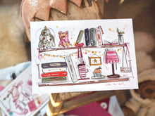 Load image into Gallery viewer, Christmas Cosy Bookshelf Design
