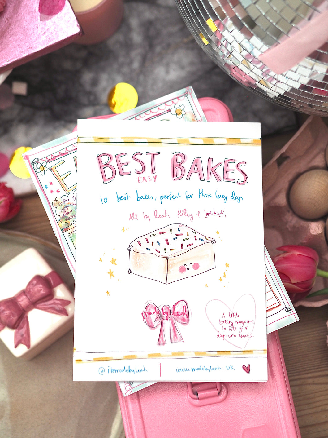 The Glossy 12 Page ‘Easy Bakes Magazine’