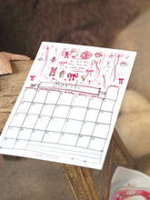 Load image into Gallery viewer, 2026 A4 Quotes &amp; Made by Leah Doodles Calendar
