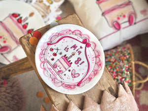 Pre Order The Bespoke Age Birthday Plate