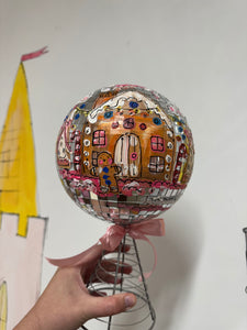 The Made by Leah Disco Tree Topper XL ‘Gingerbread Joy’