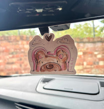 Load image into Gallery viewer, ‘Cosy Bear Girly’ Air Freshener
