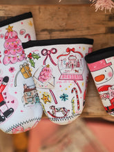 Load image into Gallery viewer, ‘The Pink Christmas Doodles’ Coffee Cosy Sleeve

