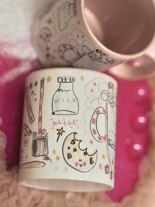 Hot Chocolate Pink Mug