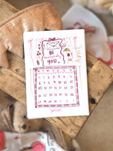 Load image into Gallery viewer, 2026 A5 Girly Positive Desk Calendar
