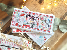 Load image into Gallery viewer, The Made By Leah ‘Believe In Magic’ Santa Chocolate Bar
