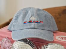 Load image into Gallery viewer, ‘We All Grew Up’ Cloud Luxury Embroidered Cap
