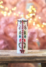 Load image into Gallery viewer, Hand Painted Advent Candle Cream
