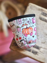 Load image into Gallery viewer, ‘The Girly Autumn Doodles’ Coffee Cosy Sleeve
