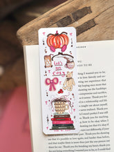 Load image into Gallery viewer, ‘Let’s Get Cosy’ Autumn Girl Bookmark
