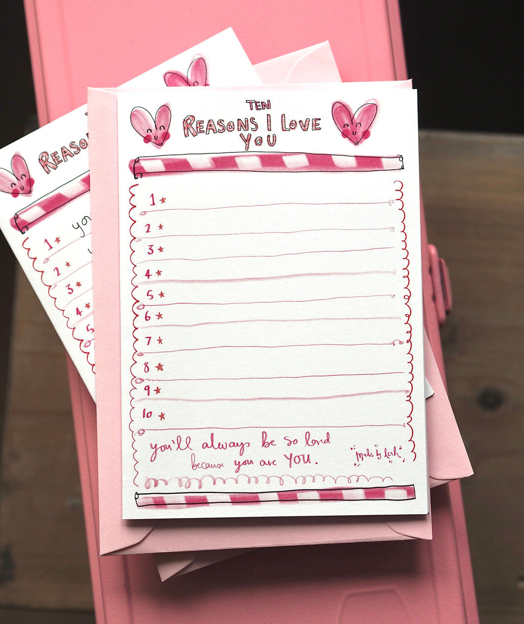 Write Your Own ‘Reasons I Love You’ Card