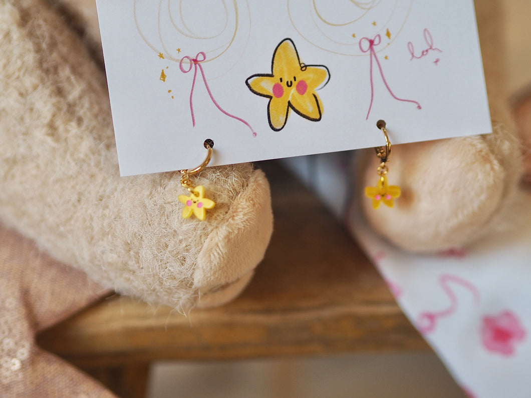 Scrumpy Star Earrings