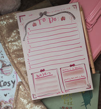 Load image into Gallery viewer, The Cosy Girly Aesthetic To Do List
