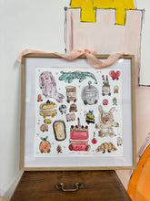 Load image into Gallery viewer, LIMITED EDITION jellycat era framed fine art print
