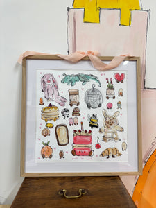 LIMITED EDITION jellycat era framed fine art print